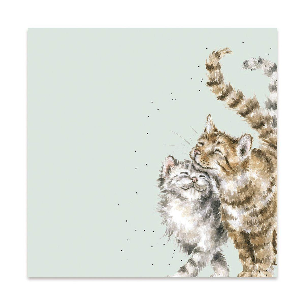 Feline Good Lunch Napkins - House of Cards