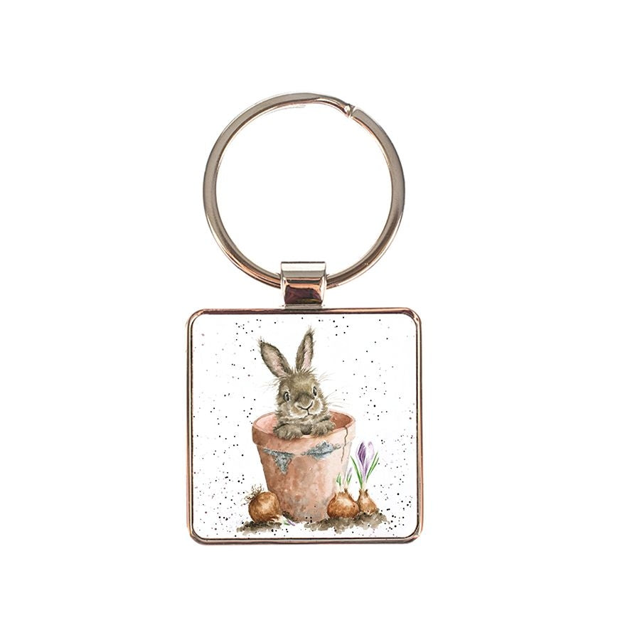 The Flower Pot Keyring