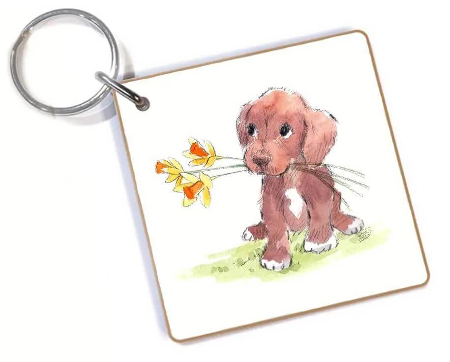 Keyring Puppy - House of Cards