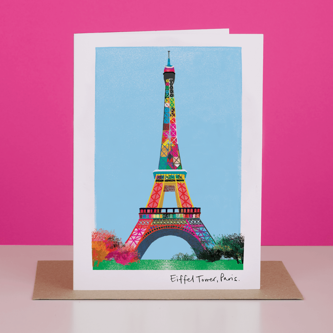 Eiffel tower Card