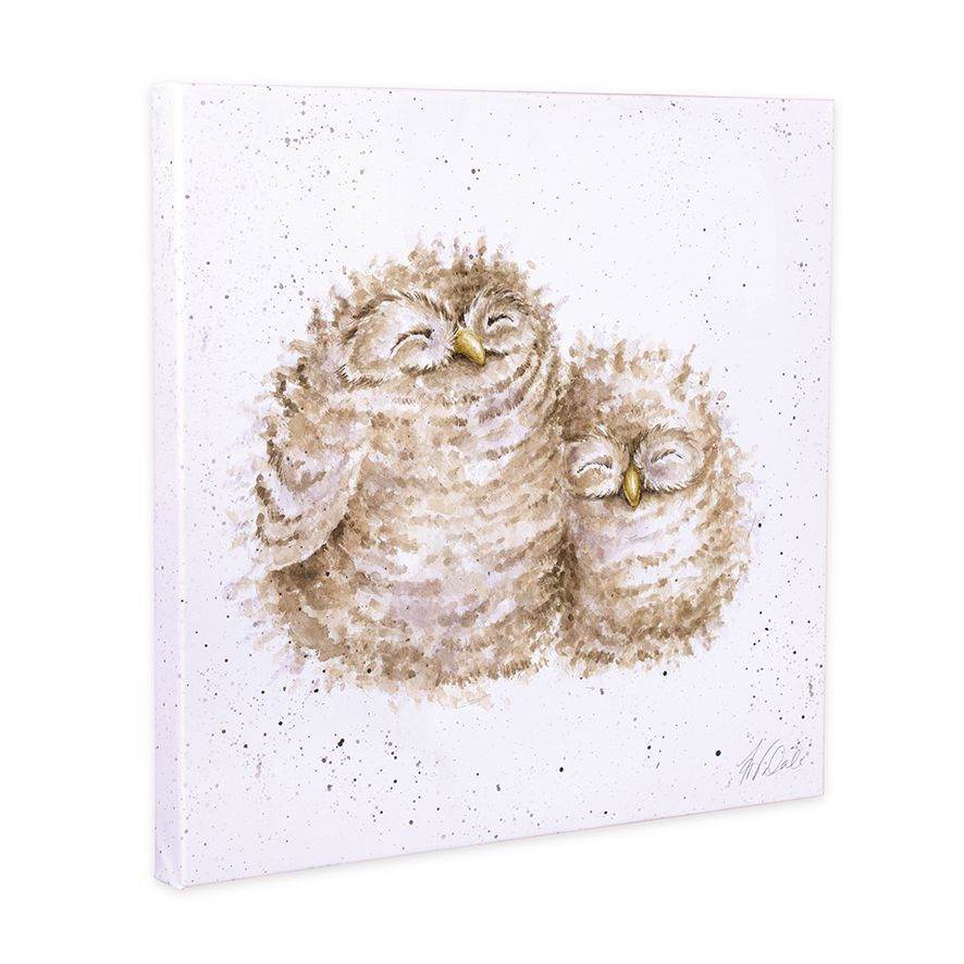 Owlets Canvas - House of Cards
