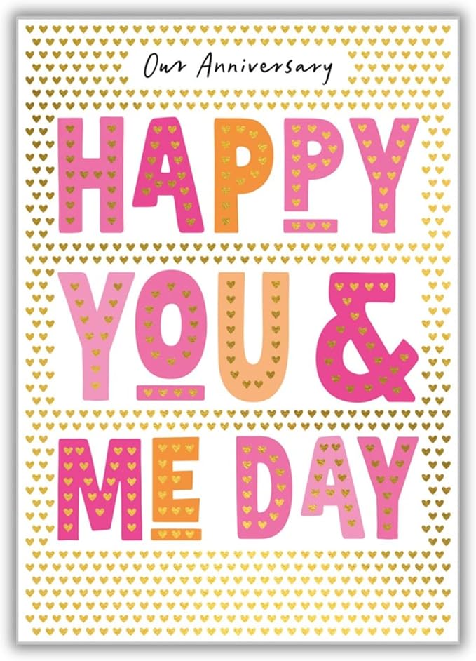 Our Happy Anniversary Card