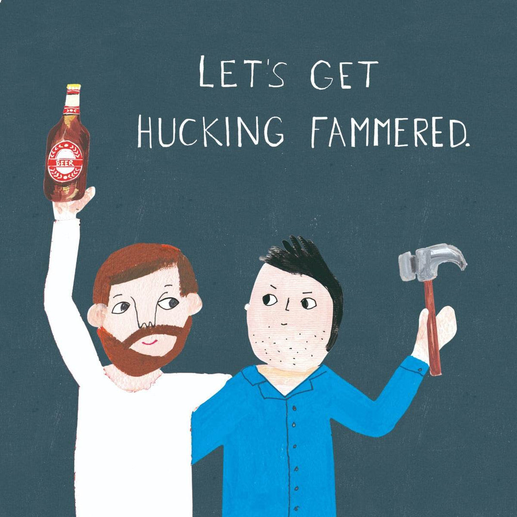 Fammered Birthday Card - House of Cards