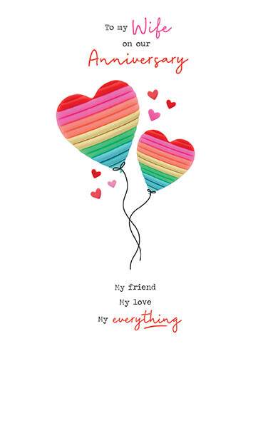 Anniversary Wife Card - House of Cards