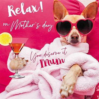 Dog Spa Mothers Day Card - House of Cards