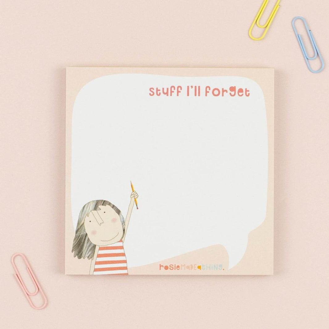 Mini Jot Pad Pad Forget