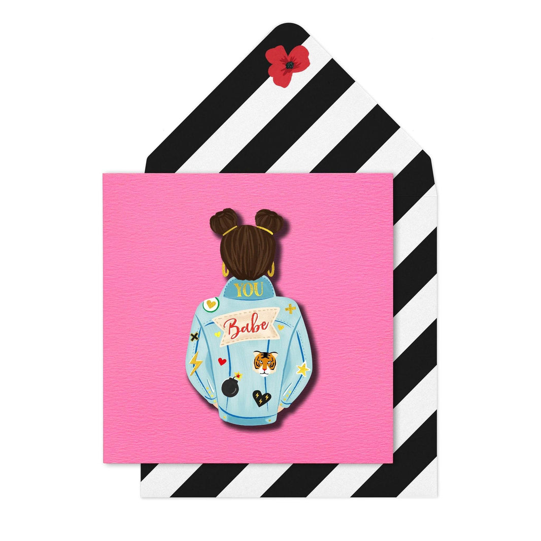 You Babe Birthday Card - House of Cards