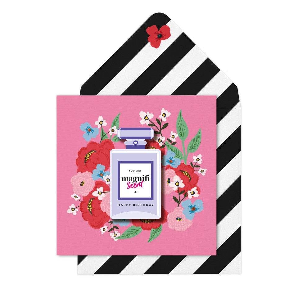 Magnifiscent Greeting Card - House of Cards