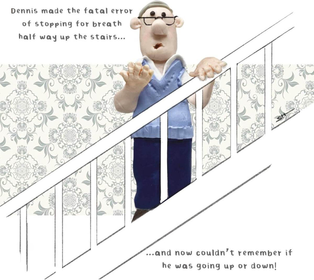 Stopping For Breath Birthday Card - House of Cards