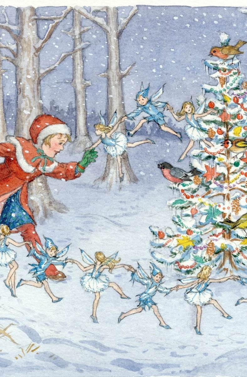 Snow Dance Christmas Card - House of Cards