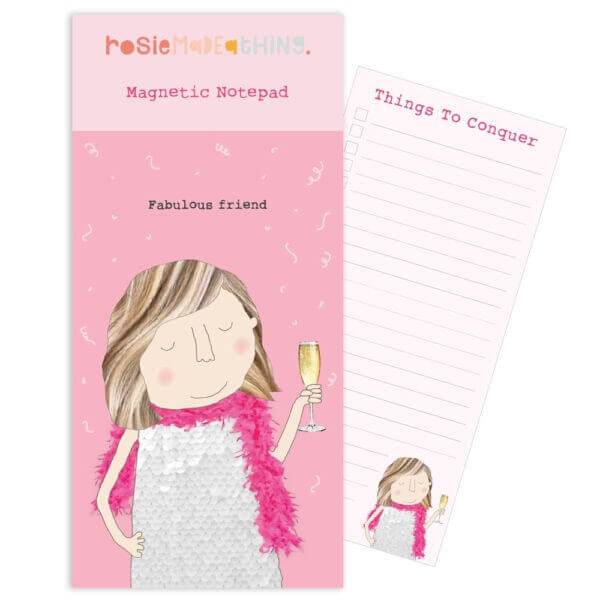 Fabulous Friend Magnetic Shopping Notepad - House of Cards