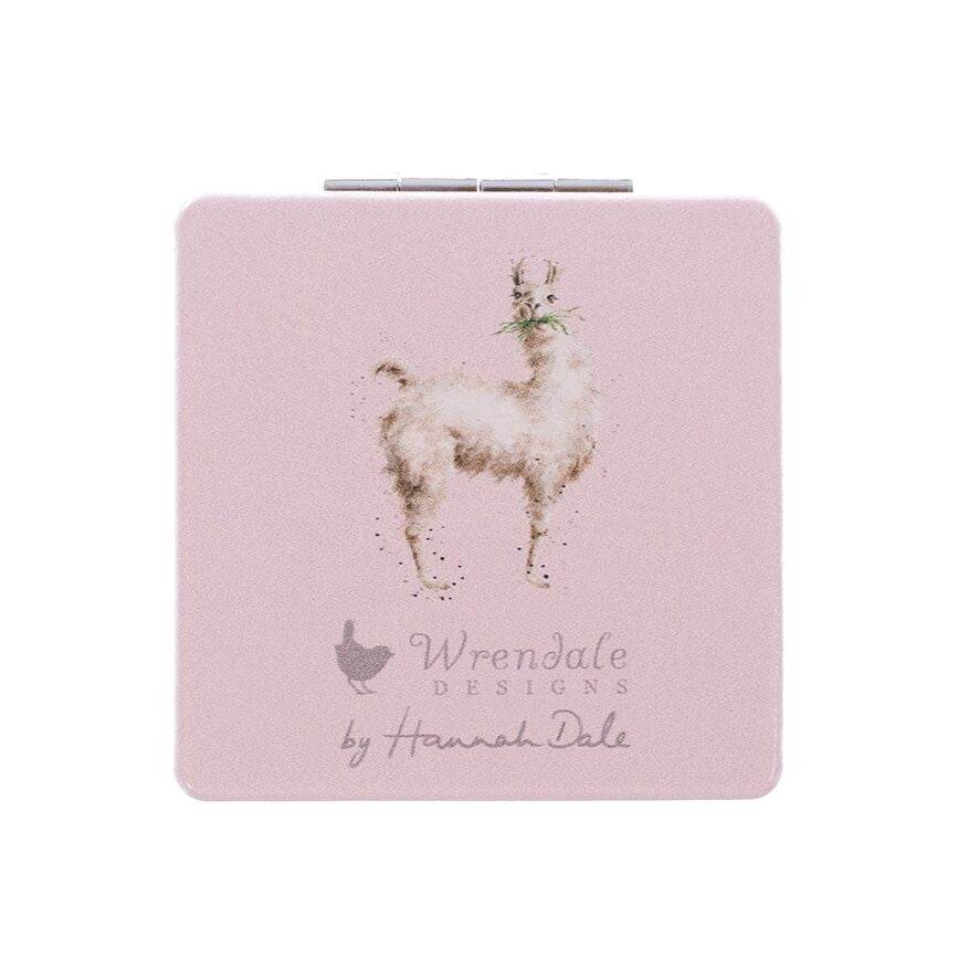 Llama Queen Compact Mirror - House of Cards