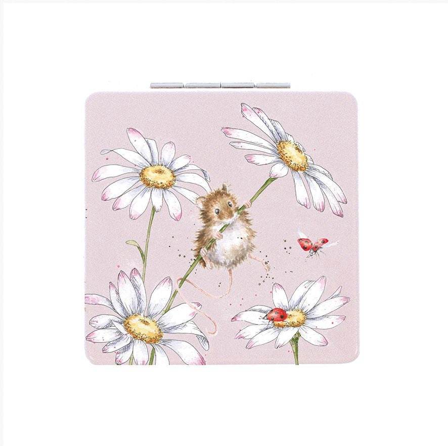 Oops A Daisy Field Mouse Compact Mirror - House of Cards