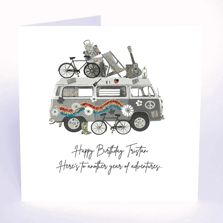 Adventures Birthday Card - House of Cards
