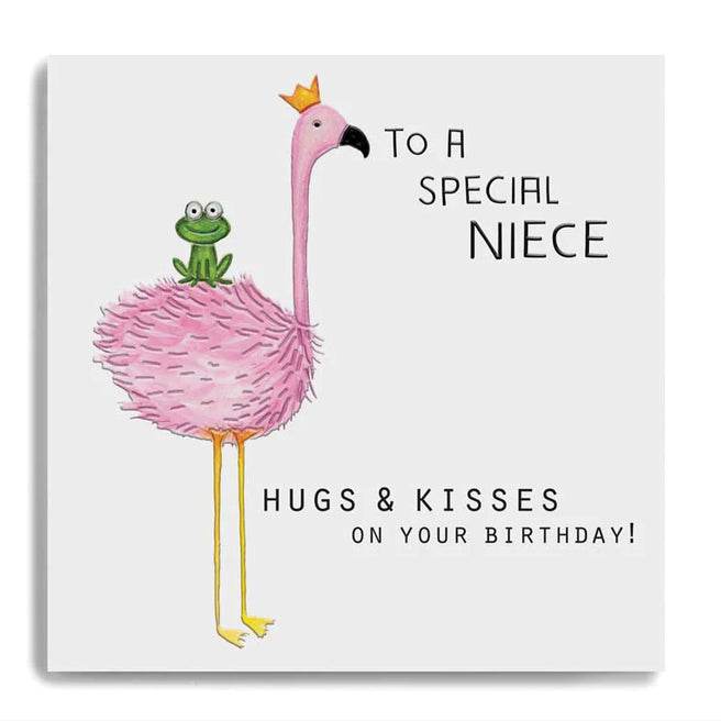 To a Special Niece Birthday Card - House of Cards