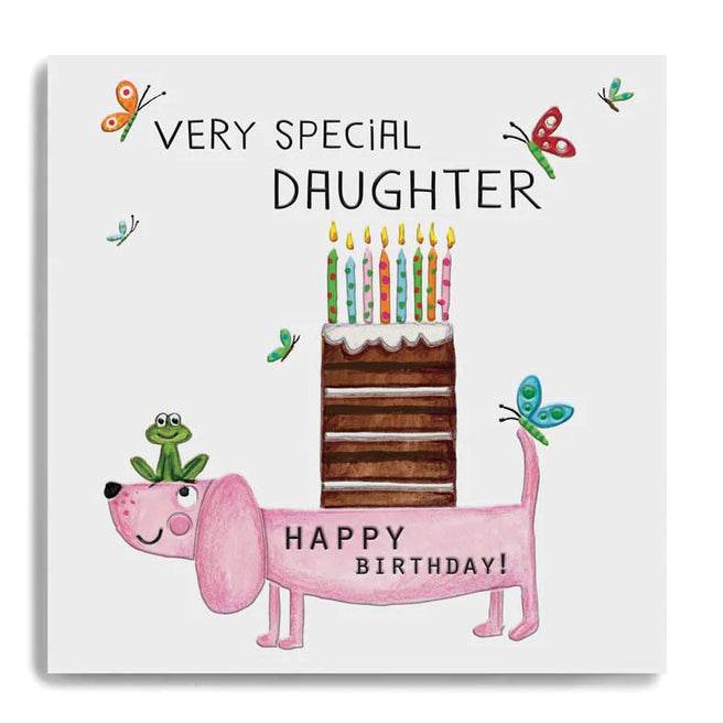 Very Special Daughter Birthday Card - House of Cards