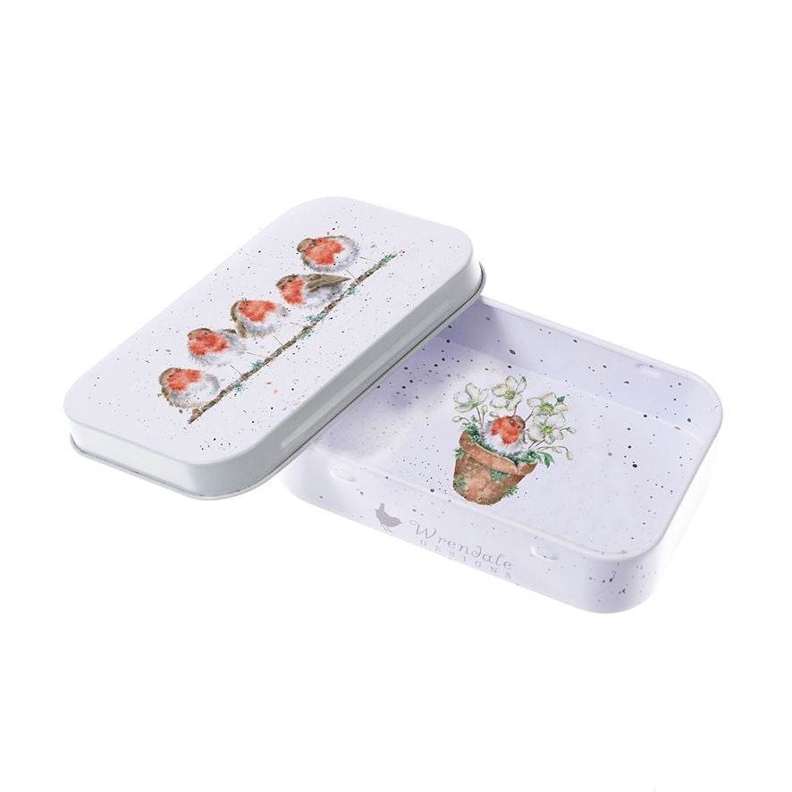 Jolly Robin Keepsake Gift Tin - House of Cards