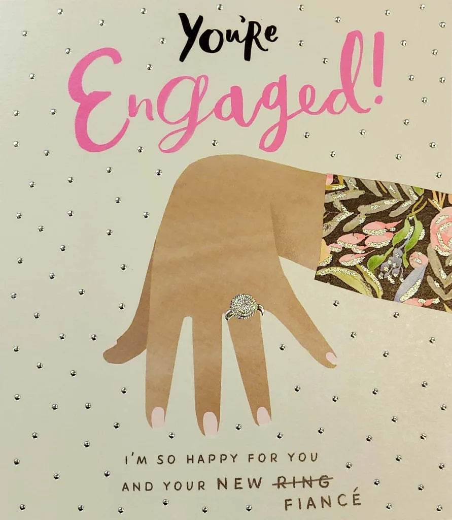 New Ring Engagement Card - House of Cards