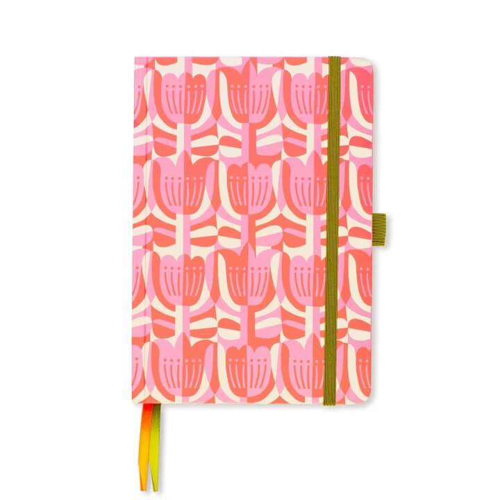 Floral A5 Notebook - House of Cards