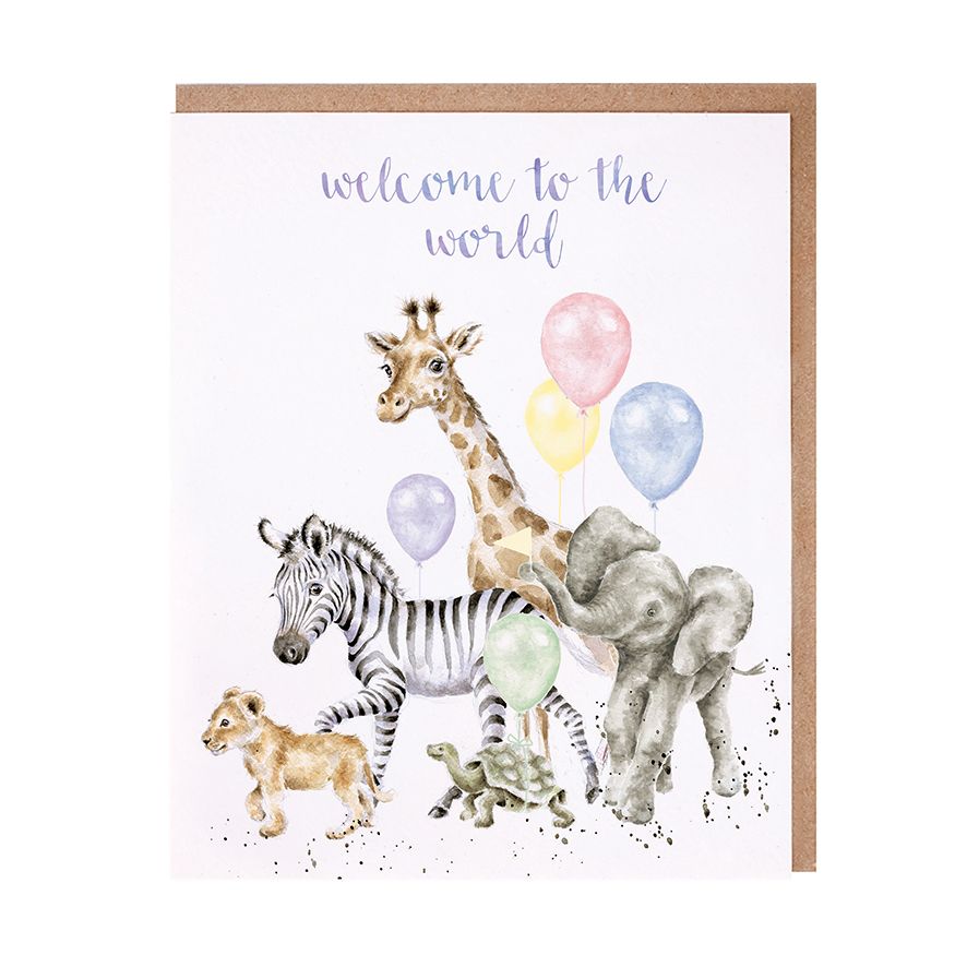 Welcome To The World New Baby Card