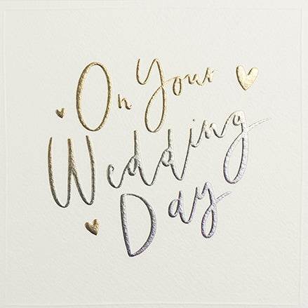 Wedding Day Card - House of Cards
