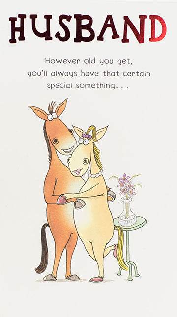 Special Something Husband Birthday Card - House of Cards