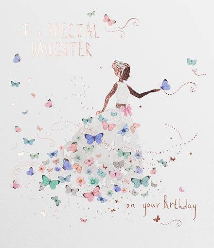 Dress Daughter Birthday Card - House of Cards