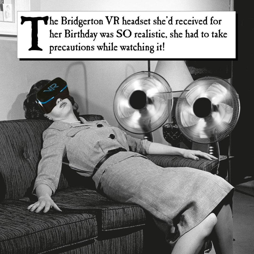 Bridgerton VR Birthday Card - House of Cards
