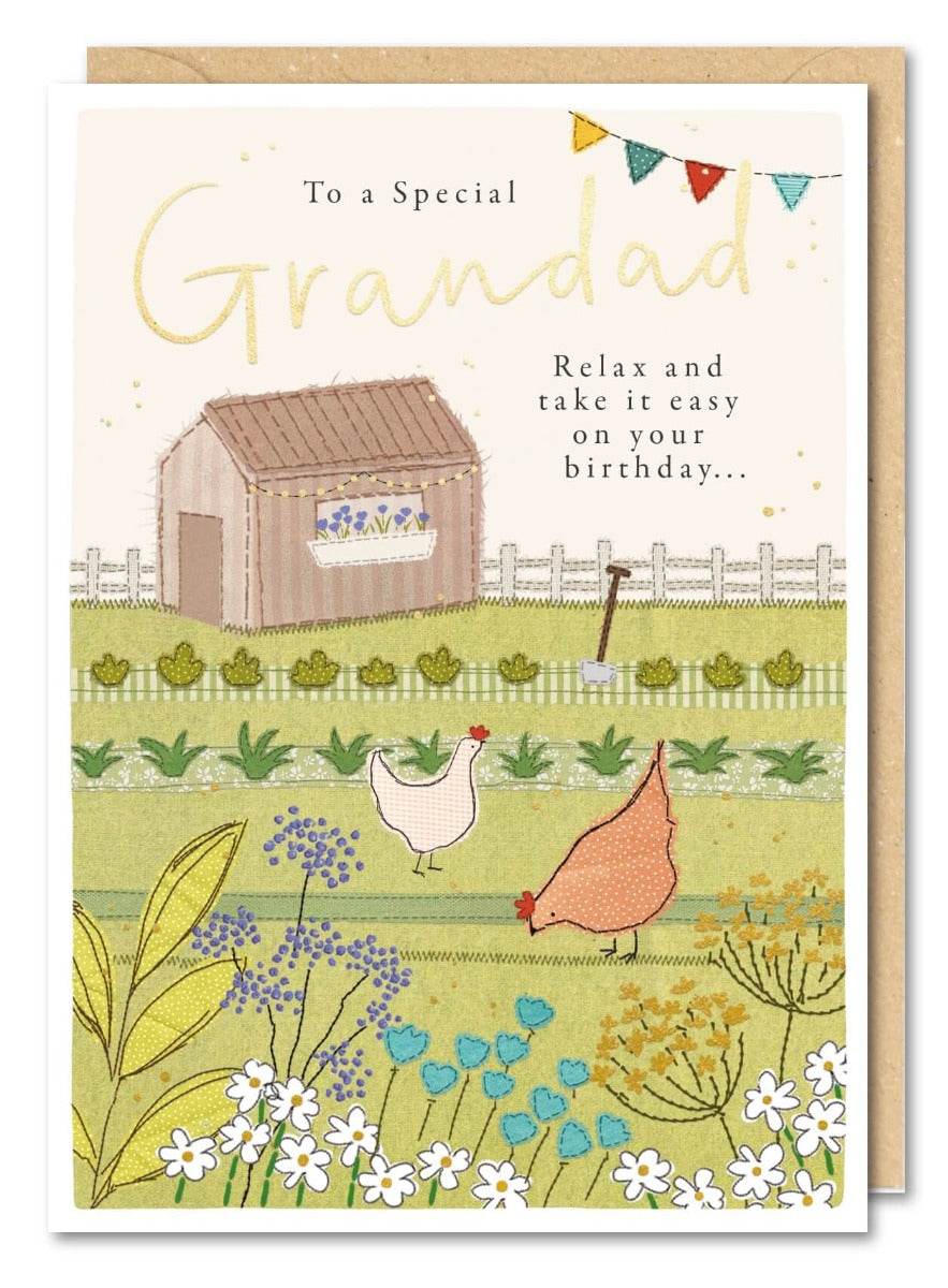 Grandad Shed Birthday Card - House of Cards