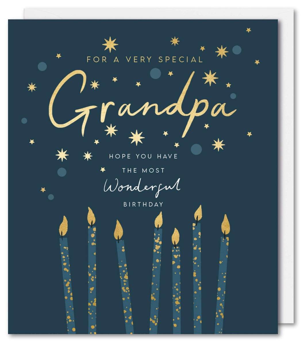 Grandpa Birthday Card - House of Cards