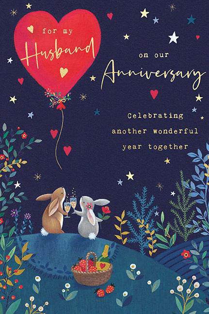 Husband Anniversary Card - House of Cards