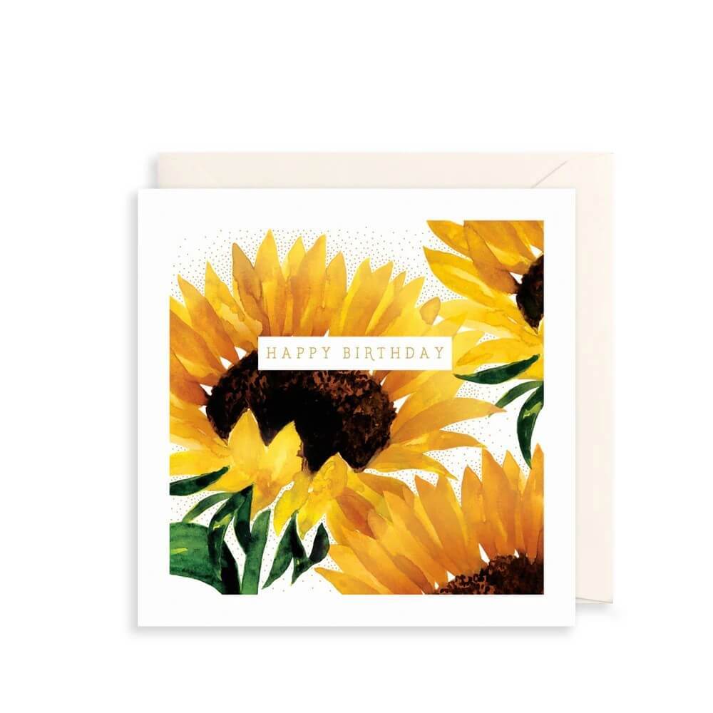 Sunflowers Birthday Card - House of Cards