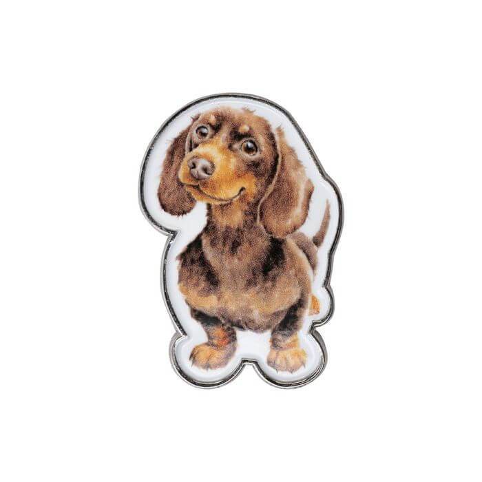 Sausage Dog Pin Badge - House of Cards