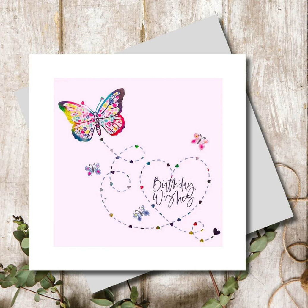 Butterfly Birthday Card - House of Cards