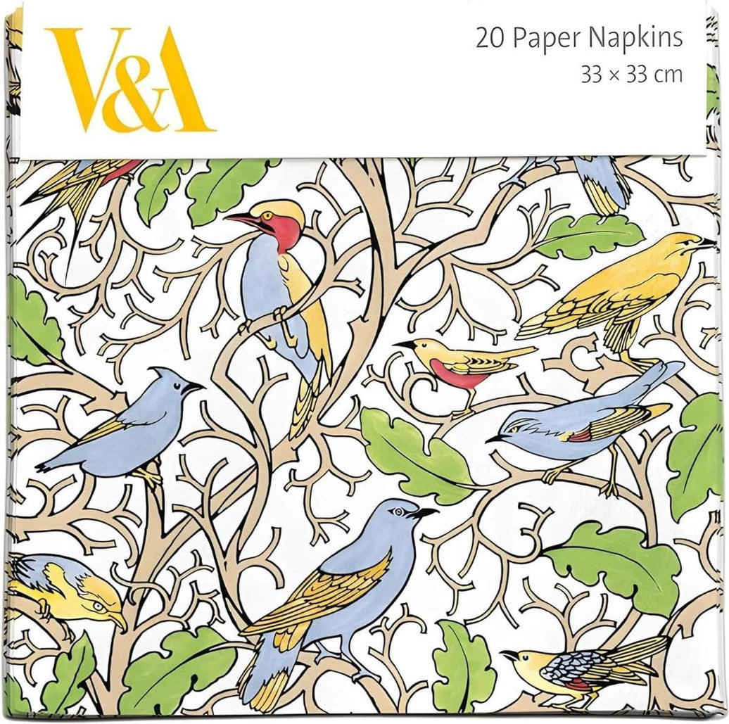 Voysey Birds Napkins - House of Cards