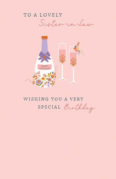 Sister-in-Law Birthday Card - House of Cards