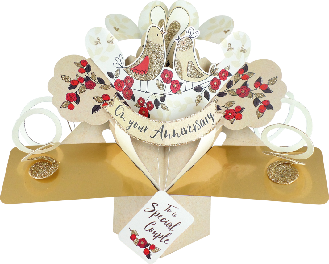 Pop Up Special Couple Anniversary Card