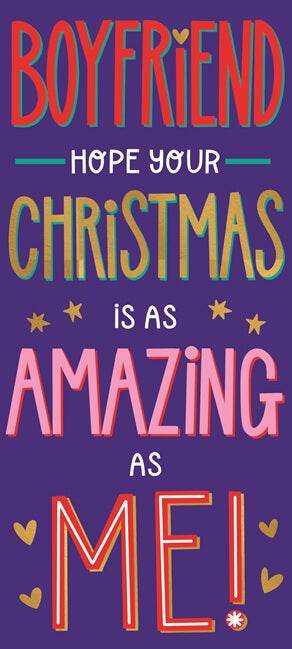 Boyfriend Christmas Card - House of Cards