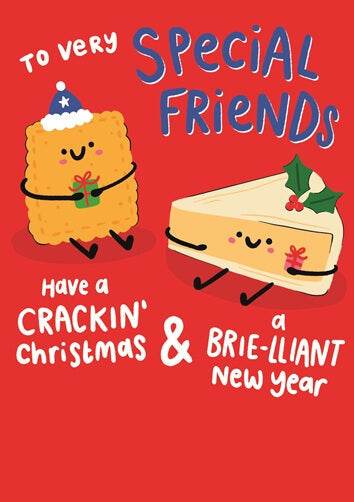 Special Friends Christmas Card - House of Cards