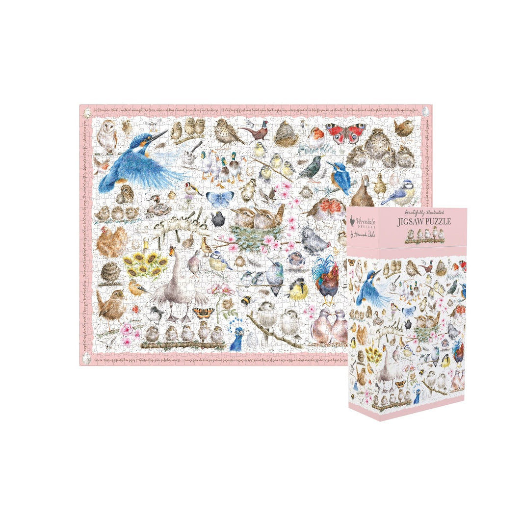 Garden Birds Jigsaw Puzzle