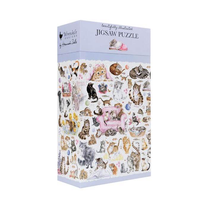 Cats Jigsaw Puzzle - House of Cards