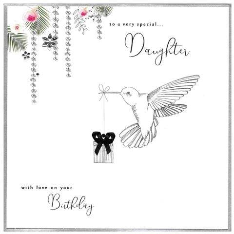 Special Daughter Birthday Card - House of Cards