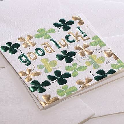 Good Luck Card - House of Cards