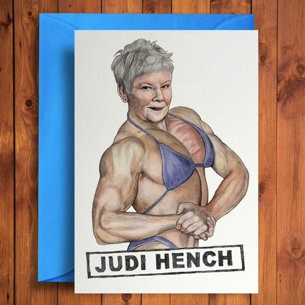 Judi Hench Birthday Card - House of Cards