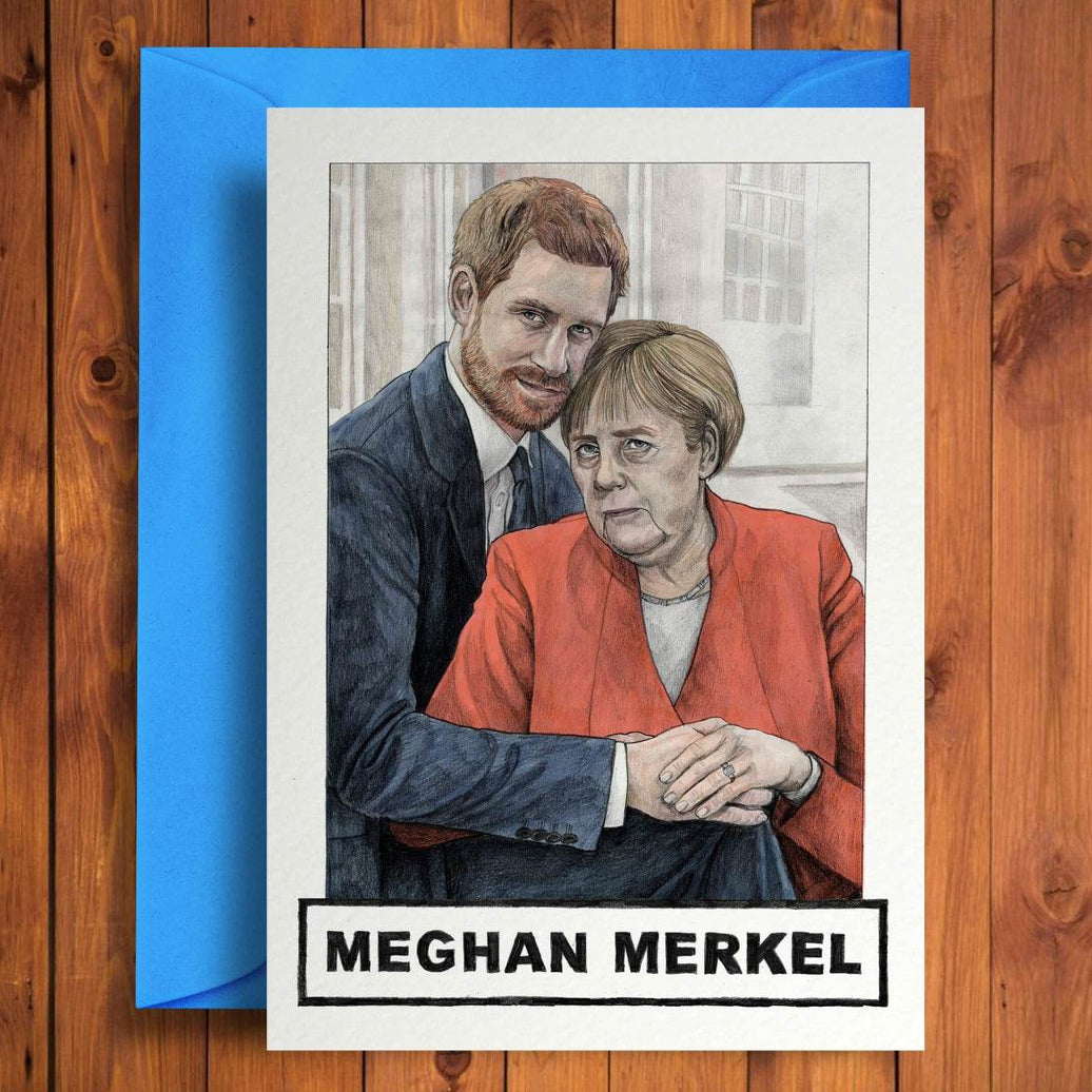 Meghan Merkel Birthday Card - House of Cards