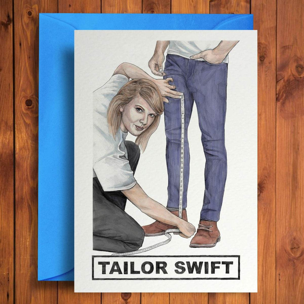 Tailor Swift Birthday Card - House of Cards
