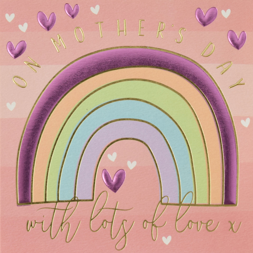 Quicksilver Rainbow Mothers Day Card