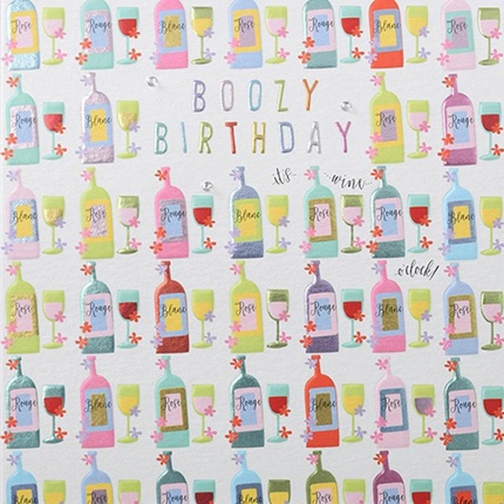 Boozy Birthday Card - House of Cards