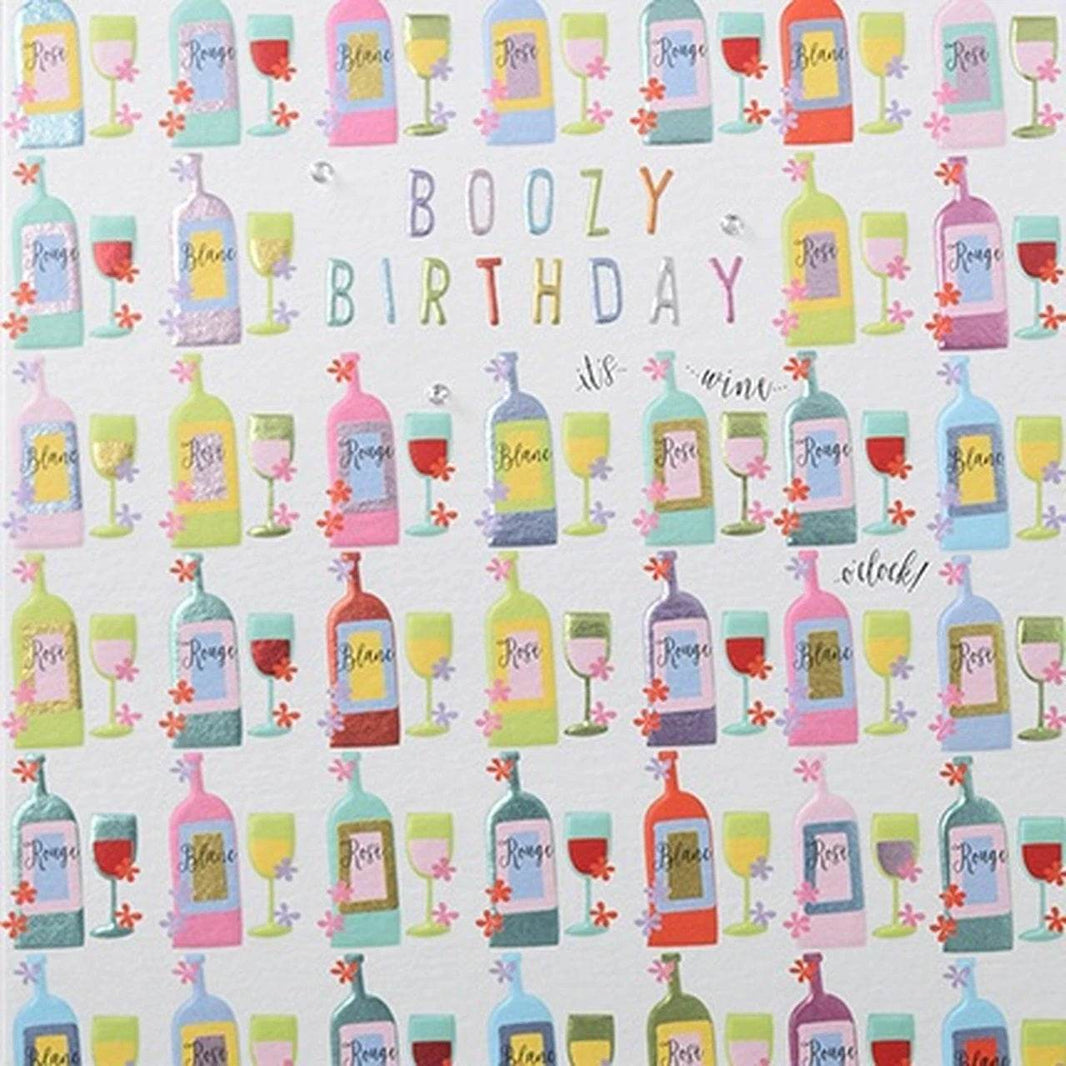 Boozy Birthday Card - House of Cards