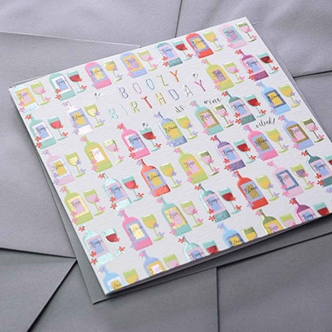 Boozy Birthday Card - House of Cards